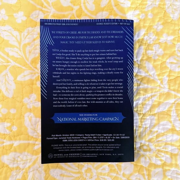 NOVEL Softcover Bundle Young Adult Advanced Reading Copies NWoT - Picture 5 of 5